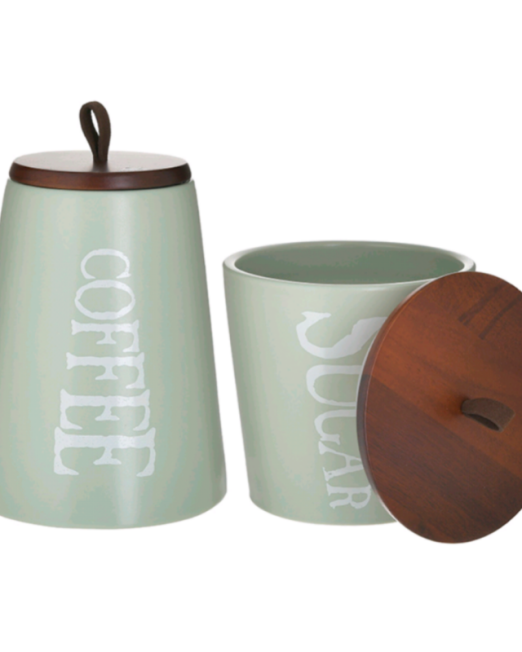 ΣΕΤ 2 ΒΑΖΑ ΓΙΑ ΚΑΦΕ ΚΑΙ ΖΑΧΑΡΗ ΑΠΟ ΠΟΡΣΕΛΑΝΗ ΣΕ ΒΕΡΑΜΑΝ ΧΡΩΜΑ 10×13×13CM 13×9×16,50CM