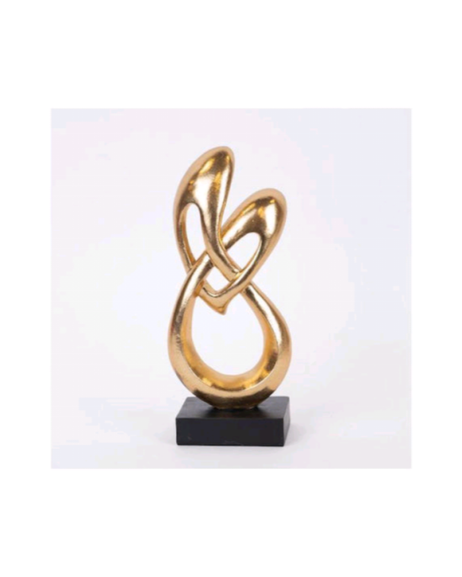 ΧΡΥΣΟ ΔΙΑΚΟΣΜΗΤΙΚΟ ΓΛΥΠΤΟ ΔΕΣΜΟΣ ΚΑΡΔΙΑΣ ΣΕ ΜΑΥΡΗ ΒΑΣΗ 11,2×7×27cm