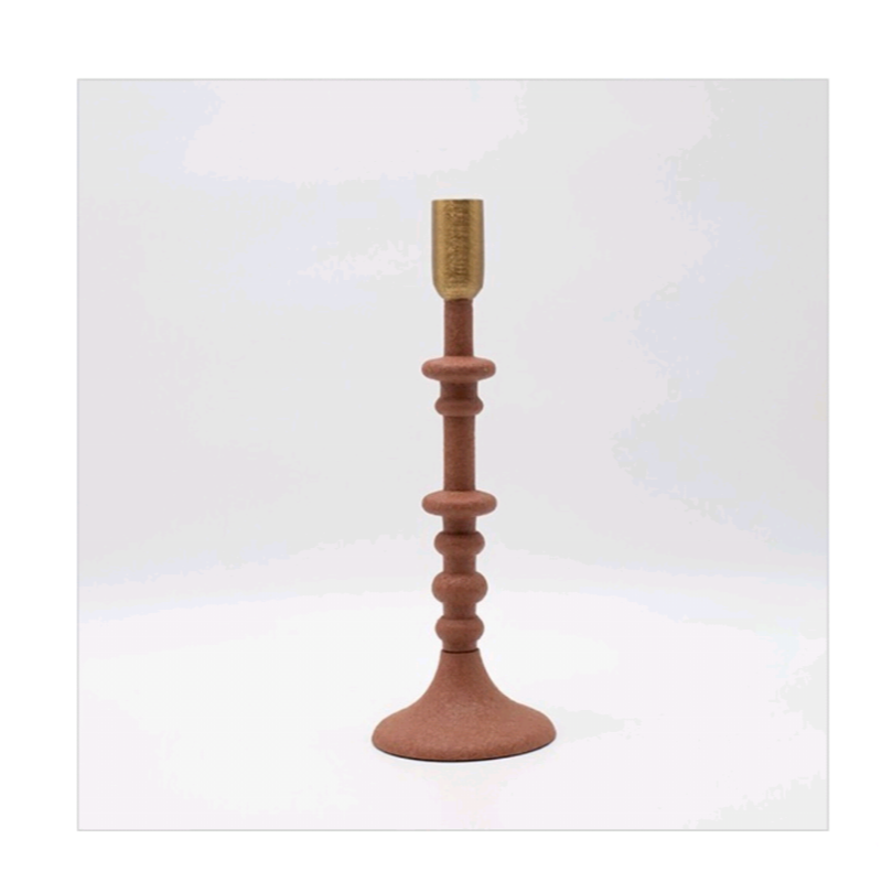 ΜΕΤΑΛΛΙΚΟ ΚΗΡΟΠΗΓΙΟ ΣΕ ΤΕΡΑΚΟΤΑ ΑΠΟΧΡΩΣΗ ΜΕ ΧΡΥΣΗ ΥΠΟΔΟΧΗ - ΣΥΓΧΡΟΝΗ ΓΛΥΠΤΙΚΗ ΑΙΣΘΗΤΙΚΗ 10,50×10,5×31cm