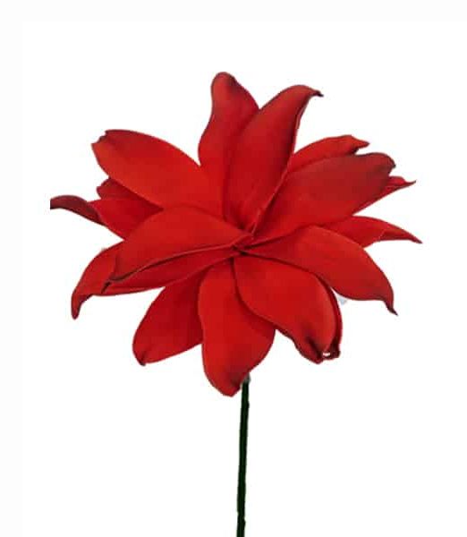 ΔΙΑΚΟΣΜΗΤΙΚΟ ΤΕΧΝΗΤΟ ΚΟΚΚΙΝΟ ΛΟΥΛΟΥΔΙ 60cm