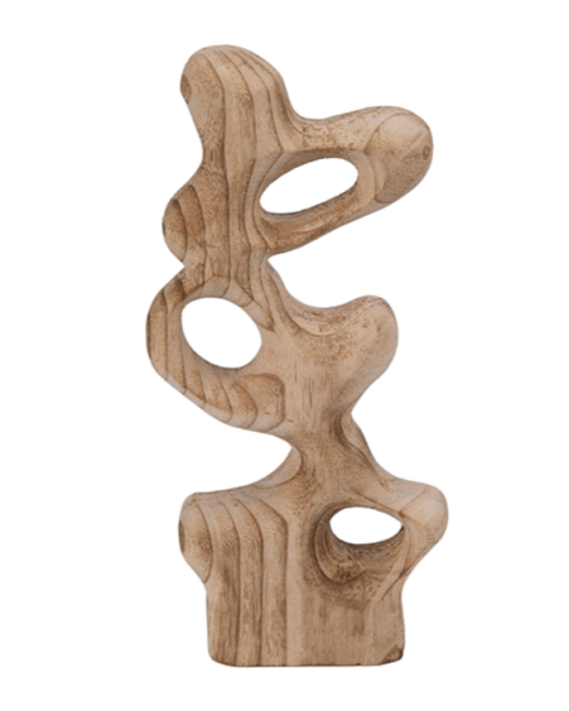 ΞΥΛΟΓΛΥΠΤΟ ΔΙΑΚΟΣΜΗΤΙΚΟ "ΟRGANIC FLOW" 16,50×5×37CM