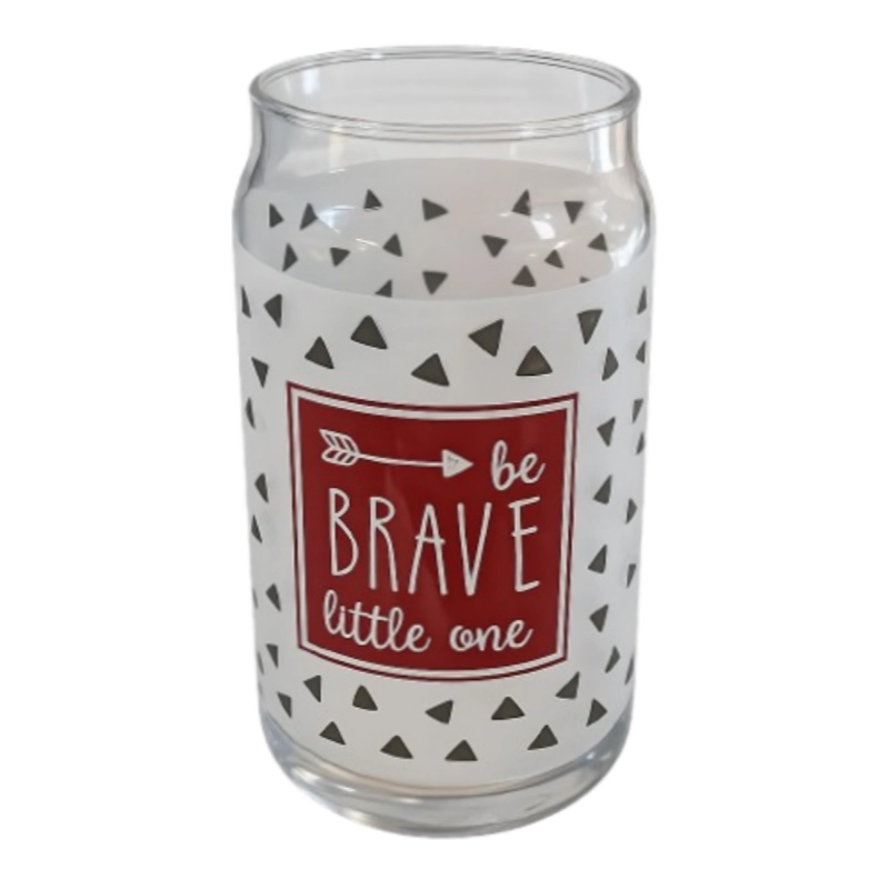 SET ΠΟΤΗΡΙΩΝ “BE BRAVE LITTLE ONE” – 6 ΤΕΜΑΧΙΩΝ  7,6×13,3CM  473ml
