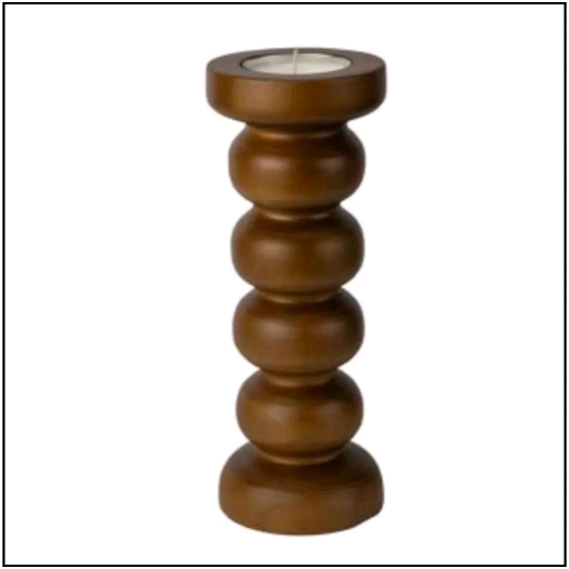ΞΥΛΙΝΟ ΚΗΡΟΠΗΓΙΟ “NORDIC COLUMN” ΚΑΦΕ 13×35 cm