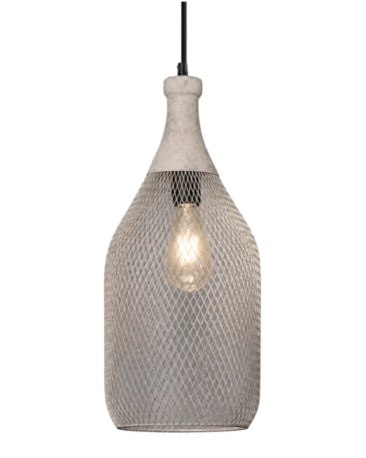 ΦΩΤΙΣΤΙΚΟ ΟΡΟΦΗΣ "BOTTLE MESH"-ΜΟΝΤΕΡΝΑ ΑΙΣΘΗΤΙΚΗ ΜΕ INDUSTRIAL. ΧΑΡΑΚΤΗΡΑ 20,5×40,6CM