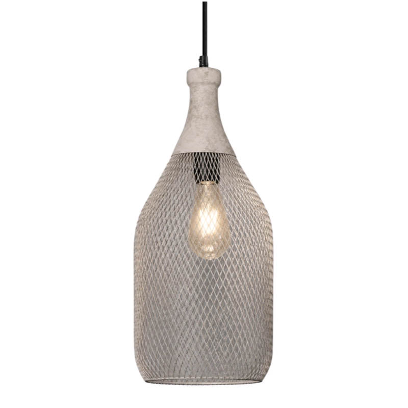 ΦΩΤΙΣΤΙΚΟ ΟΡΟΦΗΣ “BOTTLE MESH”-ΜΟΝΤΕΡΝΑ ΑΙΣΘΗΤΙΚΗ ΜΕ INDUSTRIAL. ΧΑΡΑΚΤΗΡΑ 20,5×40,6CM